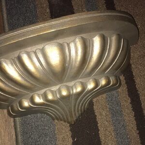 Vintage Home Interior MCM Hollywood Regency Golden and silver accents